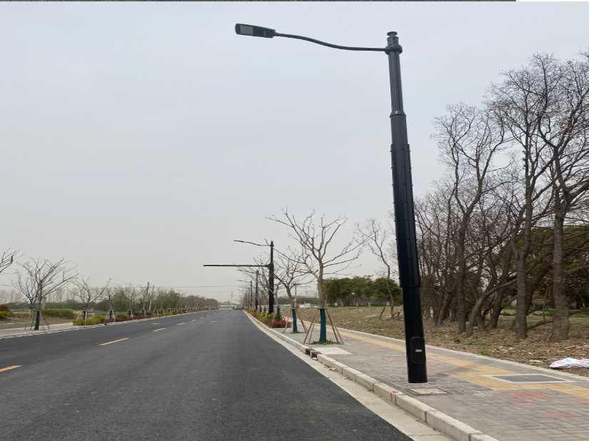 郊区上海综合杆 太阳能路灯工程